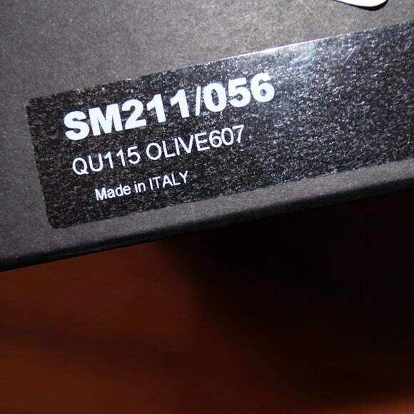 BNWT SS21 DRIES VAN NOTEN LEATHER STRAP SLIDERS OLIVE 44 - Picture 9 of 13